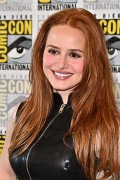 Madelaine Petsch Debuts Bold Leather Look at SDCC 2025