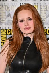Madelaine Petsch Debuts Bold Leather Look at SDCC 2025