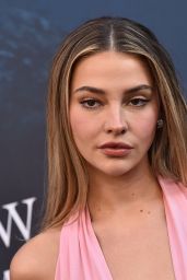 Madelyn Cline Debuts Vintage-Pink Drama at L.A. Horror Premiere