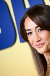 Maggie Q Unveils Stark Elegance at 