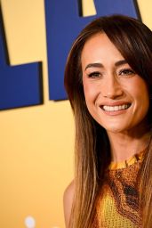 Maggie Q Unveils Stark Elegance at 