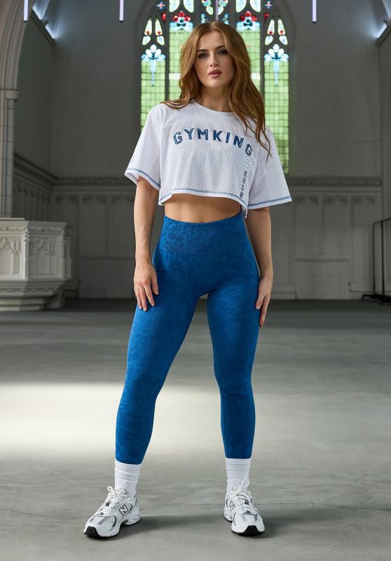 Maisie Smith Unveils GymKing Women Collection in Gritty Shoot