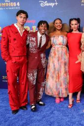 Malia Baker Attends ‘Zombies 4’ Premiere in Angelic White at El Capitan
