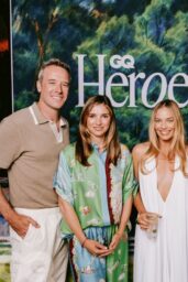 Margot Robbie Embraces Ethereal White at GQ Heroes 2025