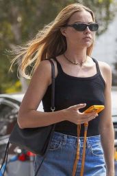 Margot Robbie: London Casual Amidst Party Whirlwind