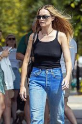 Margot Robbie: London Casual Amidst Party Whirlwind