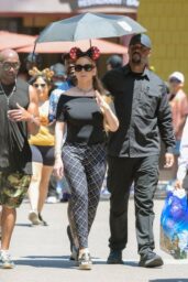 Mariah Carey Celebrates Fourth of July with Festive Flair at Disneyland