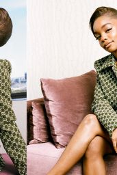 Marsai Martin’s Velvet Geometry at Marie Claire Power Play 2025