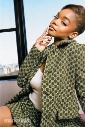 Marsai Martin’s Velvet Geometry at Marie Claire Power Play 2025