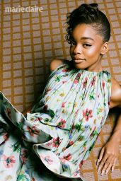 Marsai Martin’s Velvet Geometry at Marie Claire Power Play 2025