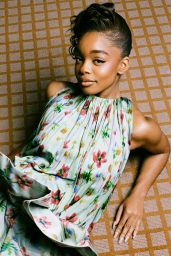 Marsai Martin’s Velvet Geometry at Marie Claire Power Play 2025