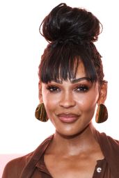Meagan Good Unveils Sheer Summer Chic in Santa Monica