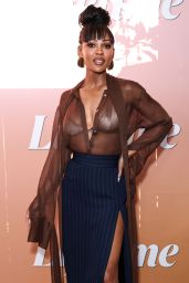 Meagan Good Unveils Sheer Summer Chic in Santa Monica