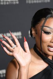 Megan Thee Stallion Debuts Beaded Noir at NYC Gala 2025