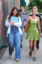 Meghann Fahy Debuts Rom-Com Realness on NYC Set of You Deserve Each Other