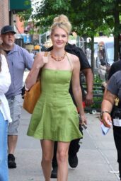Meghann Fahy Debuts Rom-Com Realness on NYC Set of You Deserve Each Other