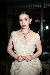 Mikey Madison Attends Tiffany & Co. Ginza Opening in Sculptural Colleen Allen