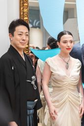 Mikey Madison Attends Tiffany & Co. Ginza Opening in Sculptural Colleen Allen