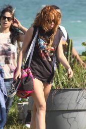 Miley Cyrus: Barefoot Boho in Rio - May 2011