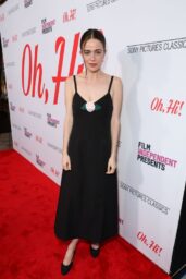 Molly Gordon Attends “Oh, Hi!” Screening in Sleek Black in LA
