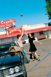 Molly Gordon & Logan Lerman Channel Indie Romance for W Magazine July 2025