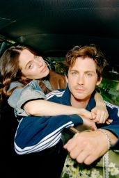 Molly Gordon & Logan Lerman Channel Indie Romance for W Magazine July 2025