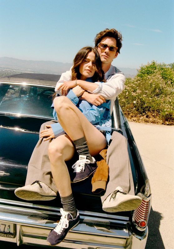 Molly Gordon & Logan Lerman Channel Indie Romance for W Magazine July 2025