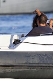 Naomi Campbell Unleashes Zebra Print in Ibiza for Birthday Getaway