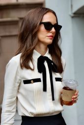 Natalie Portman - Debuts Chic Set Style for "Good Sex"