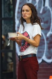 Natalie Portman Embraces Retro Flair on "Good Sex" Set in Brooklyn