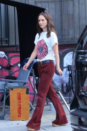 Natalie Portman Embraces Retro Flair on "Good Sex" Set in Brooklyn