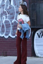 Natalie Portman Embraces Retro Flair on "Good Sex" Set in Brooklyn