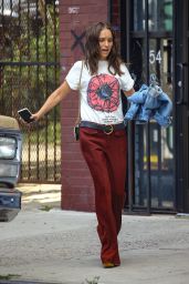 Natalie Portman Embraces Retro Flair on "Good Sex" Set in Brooklyn