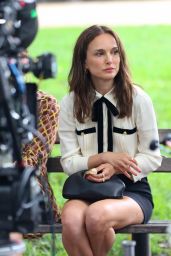 Natalie Portman Films ‘Good Sex’ in NYC’s Washington Square