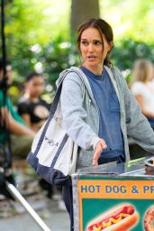 Natalie Portman Films ‘Good Sex’ in NYC’s Washington Square