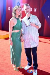Natasha Halevi Debuts Emerald Cut-Out at 'Superman' Premiere