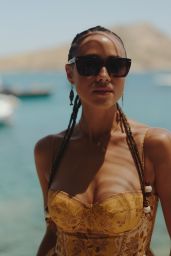 Nathalie Emmanuel Channels Sunlit Sophistication in Zimmermann – Summer 2025
