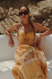 Nathalie Emmanuel Channels Sunlit Sophistication in Zimmermann – Summer 2025