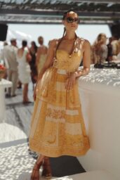 Nathalie Emmanuel Channels Sunlit Sophistication in Zimmermann – Summer 2025