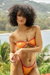 Nazanin Mandi Debuts Bold Bikini in SI Swimsuit 2025