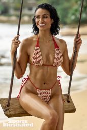 Nazanin Mandi Debuts Bold Bikini in SI Swimsuit 2025