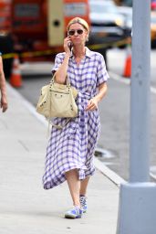 Nicky Hilton Unveils Balenciaga Dune Work Bag in NYC Solo Outing