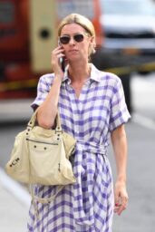 Nicky Hilton Unveils Balenciaga Dune Work Bag in NYC Solo Outing