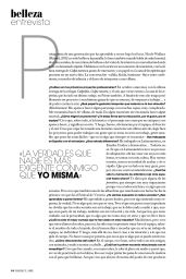 Nicole Wallace Graces Marie Claire España