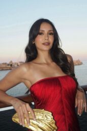 Nina Dobrev Unveils Roman Romance in Cult Gaia – June 2025