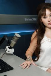Noah Cyrus Channels Gothic Romance at SiriusXM Studios NYC