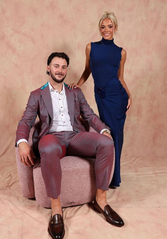 Olivia Dunne Joins MLB All-Star Portraits in Navy Gown
