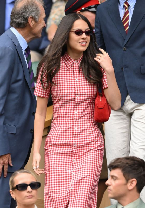 Olivia Rodrigo: Gingham Chic at Wimbledon