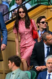 Olivia Rodrigo: Gingham Chic at Wimbledon