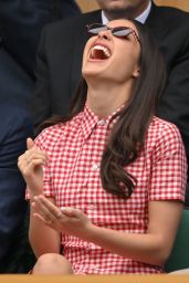 Olivia Rodrigo: Gingham Chic at Wimbledon